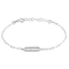 Bracelet Isabel Argent Blanc Oxyde De Zirconium-Histoire d'Or Clearance