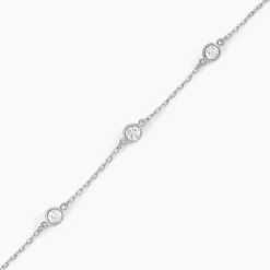 Histoire d'Or Bracelet Iseline Argent Blanc Oxyde De Zirconium