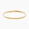 Bracelet Ivy Maille Haricot Or Jaune-Histoire d'Or Discount