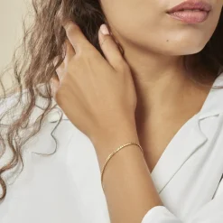 Bracelet Ivy Maille Haricot Or Jaune-Histoire d'Or Discount