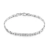 Histoire d'Or Bracelet Ivy Maille Haricot Or Blanc