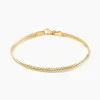 Histoire d'Or Bracelet Izel Maille Anglaise Or Jaune