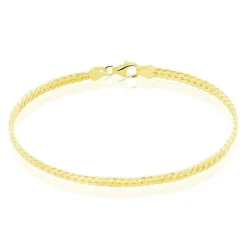 Bracelet Izel Maille Anglaise Or Jaune-Histoire d'Or Sale