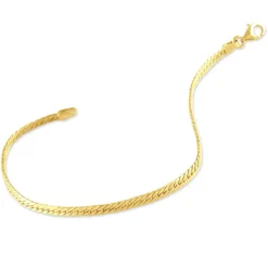 Bracelet Izel Maille Anglaise Or Jaune-Histoire d'Or Outlet