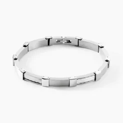 Histoire d'Or Bracelet Jack Acier Blanc
