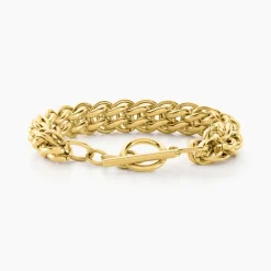Histoire d'Or Bracelet Jackie Acier Jaune