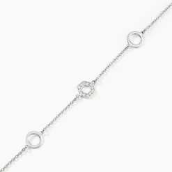 Bracelet Jalila Argent Blanc Oxyde De Zirconium-Histoire d'Or Outlet