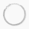 Histoire d'Or Bracelet Janelle Argent Blanc