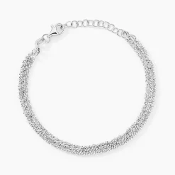 Histoire d'Or Bracelet Janelle Argent Blanc