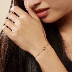 Bracelet Jannea Argent Rose Oxyde De Zirconium-Histoire d'Or New