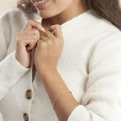 Histoire d'Or Bracelet Jany Maille Palmier Or Jaune