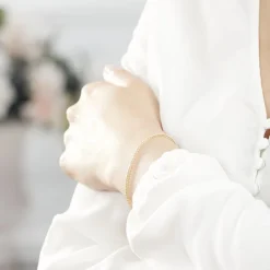 Bracelet Jany Maille Palmier Or Jaune-Histoire d'Or Online