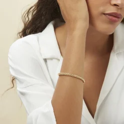 Histoire d'Or Bracelet Jany Maille Palmier