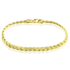 Bracelet Jayna Maille Palmier Or Jaune-Histoire d'Or Clearance