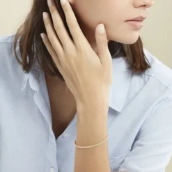 Histoire d'Or Bracelet Jayna Maille Palmier Or Jaune