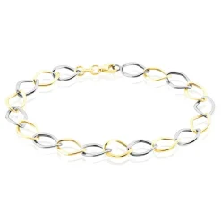 Histoire d'Or Bracelet Jeanne Or Bicolore