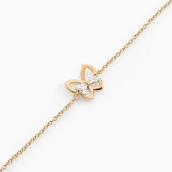 Bracelet Jelissa Plaqué Or Jaune Oxyde De Zirconium-Histoire d'Or Online