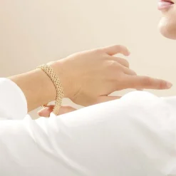 Bracelet Jerry Maille Corde Or Jaune-Histoire d'Or Sale