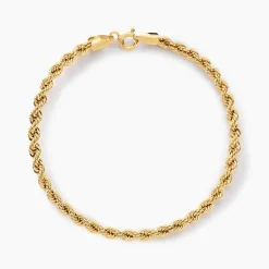 Histoire d'Or Bracelet Jerry Or Jaune Maille Corde