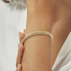 Histoire d'Or Bracelet Jimmy Maille Americaine Or Jaune