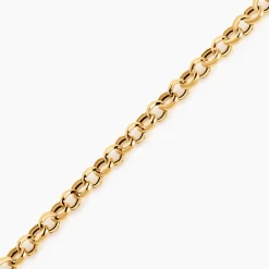 Histoire d'Or Bracelet Jodie Maille Jaseron Or Jaune