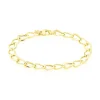 Bracelet Joice Maille Alternée Et Godronne Or Jaune-Histoire d'Or Online