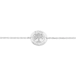 Bracelet Jollene Argent Blanc-Histoire d'Or Sale