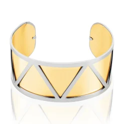 IMAGINE Bracelet Jonc Acier Blanc