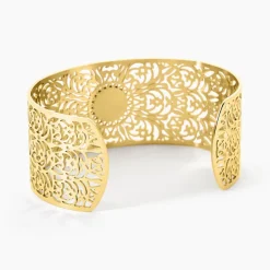 Bracelet Jonc Acier Doré Maurits Agate-Histoire d'Or Clearance