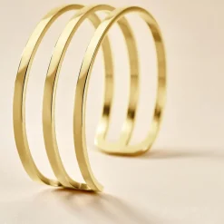 Histoire d'Or Bracelet Jonc Adel Acier Jaune