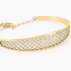 Bracelet Jonc Adonijah Or Bicolore-Histoire d'Or
