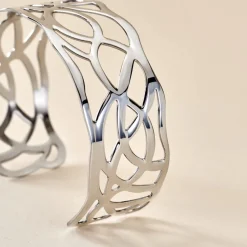 Bracelet Jonc Aelis Acier Blanc-Histoire d'Or Best