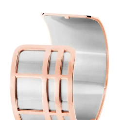 Bracelet Jonc Andria Acier Rose-IMAGINE New