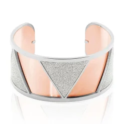 IMAGINE Bracelet Jonc Andrina Acier Blanc