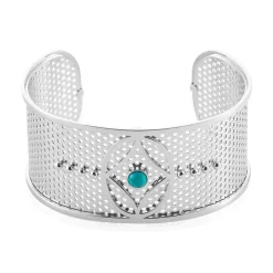 Bracelet Jonc Audreanne Acier Blanc Pierre De Synthese-IMAGINE Outlet
