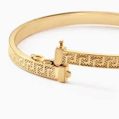 Histoire d'Or Bracelet Jonc Capucina Grec Or Jaune