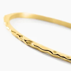 Histoire d'Or Bracelet Jonc Coimbra Acier Jaune