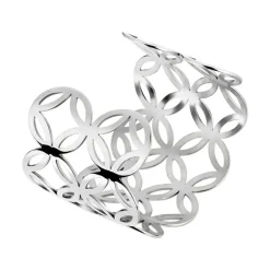 Histoire d'Or Bracelet Jonc Danyl Acier Blanc