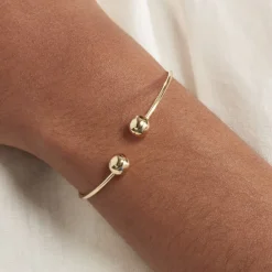 Bracelet Jonc Davina Boules Or Jaune-Histoire d'Or Clearance