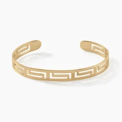 Histoire d'Or Bracelet Jonc Edmoneae Plaqué Or Jaune