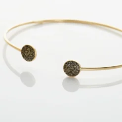 Bracelet Jonc Eryne Or Jaune-Histoire d'Or Outlet