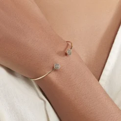 Bracelet Jonc Eryne Or Jaune-Histoire d'Or Outlet