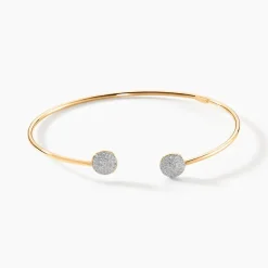 Histoire d'Or Bracelet Jonc Eryne Or Jaune