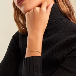 Bracelet Jonc Esmerald Rendez-vous Or Jaune Emeraude-Histoire d'Or Sale