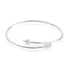 Bracelet Jonc Fabienna Argent Blanc-Histoire d'Or