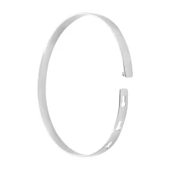 Histoire d'Or Bracelet Jonc Gravita Argent Blanc