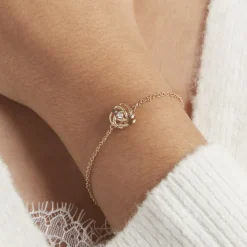 Histoire d'Or Bracelet Jonc Iwaki Plaqué Or Jaune Oxyde De Zirconium