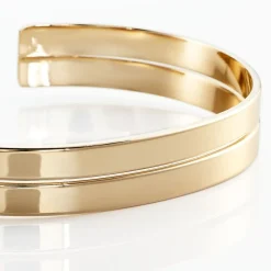 Bracelet Jonc Jeanne-lise Plaqué Or Jaune-Histoire d'Or Clearance