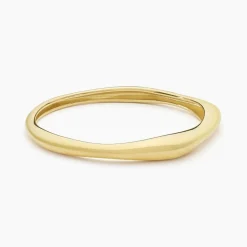 Histoire d'Or Bracelet Jonc Minya Acier Jaune