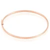 Histoire d'Or Bracelet Jonc Nicolette Or Rose